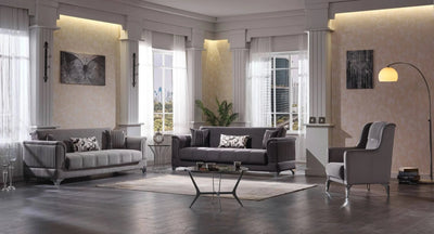 Kayla Living Room Set + 3 Free Cushions - Homzy