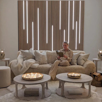 Kiara faux fur 3 seater - Homzy