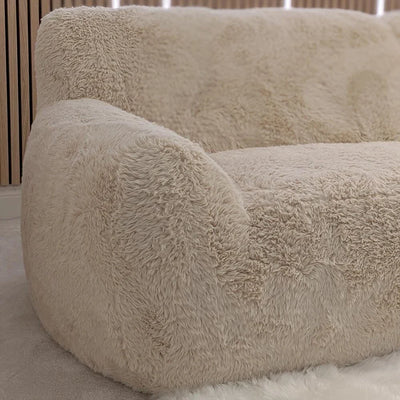 Kiara faux fur 3 seater - Homzy