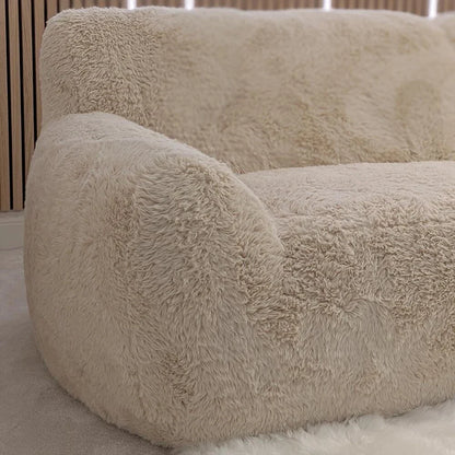 Kiara faux fur 3 seater