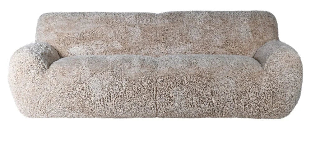 Kiara faux fur 3 seater