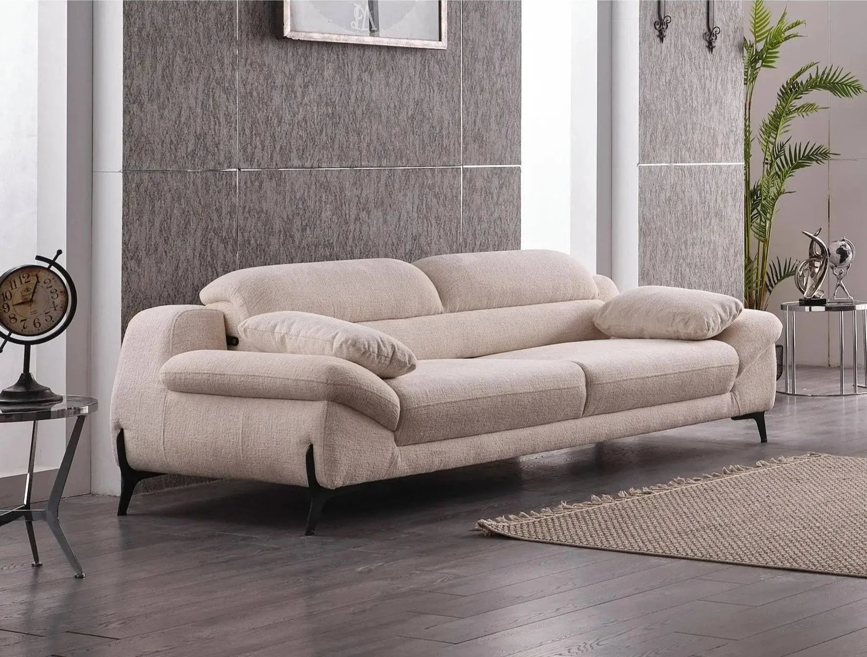 Laurence Living Room Set + 3 Free Cushions