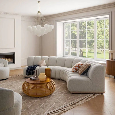 Lessie U Shape Sofa - Homzy