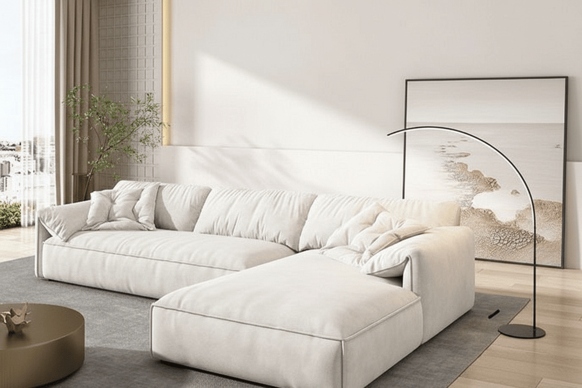 Luna L-Shape Sofa - Homzy