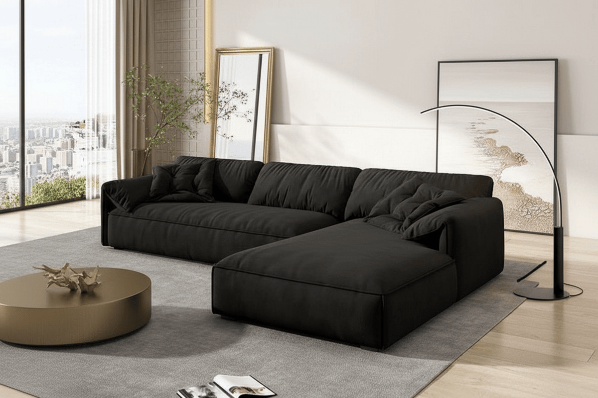 Luna L-Shape Sofa - Homzy