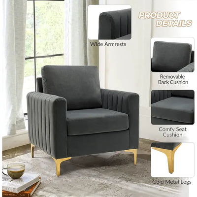 Luxe Accent Chair - Homzy