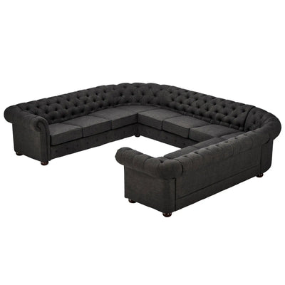 Lyn U Shape Sofa + 3 Free Cushions - Homzy