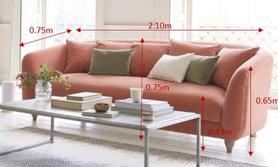 Merrill 3 Seater Sofa - Homzy