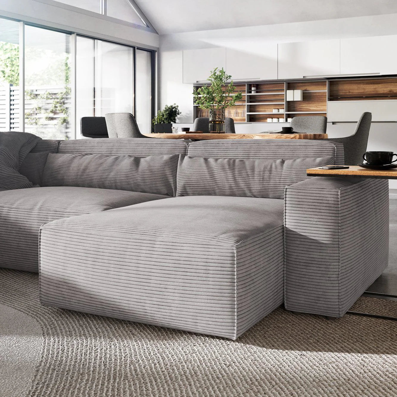 Naomi Sofa U Shape - DSGF186 - Homzy