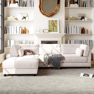 Nicole L Shape Sofa - Homzy