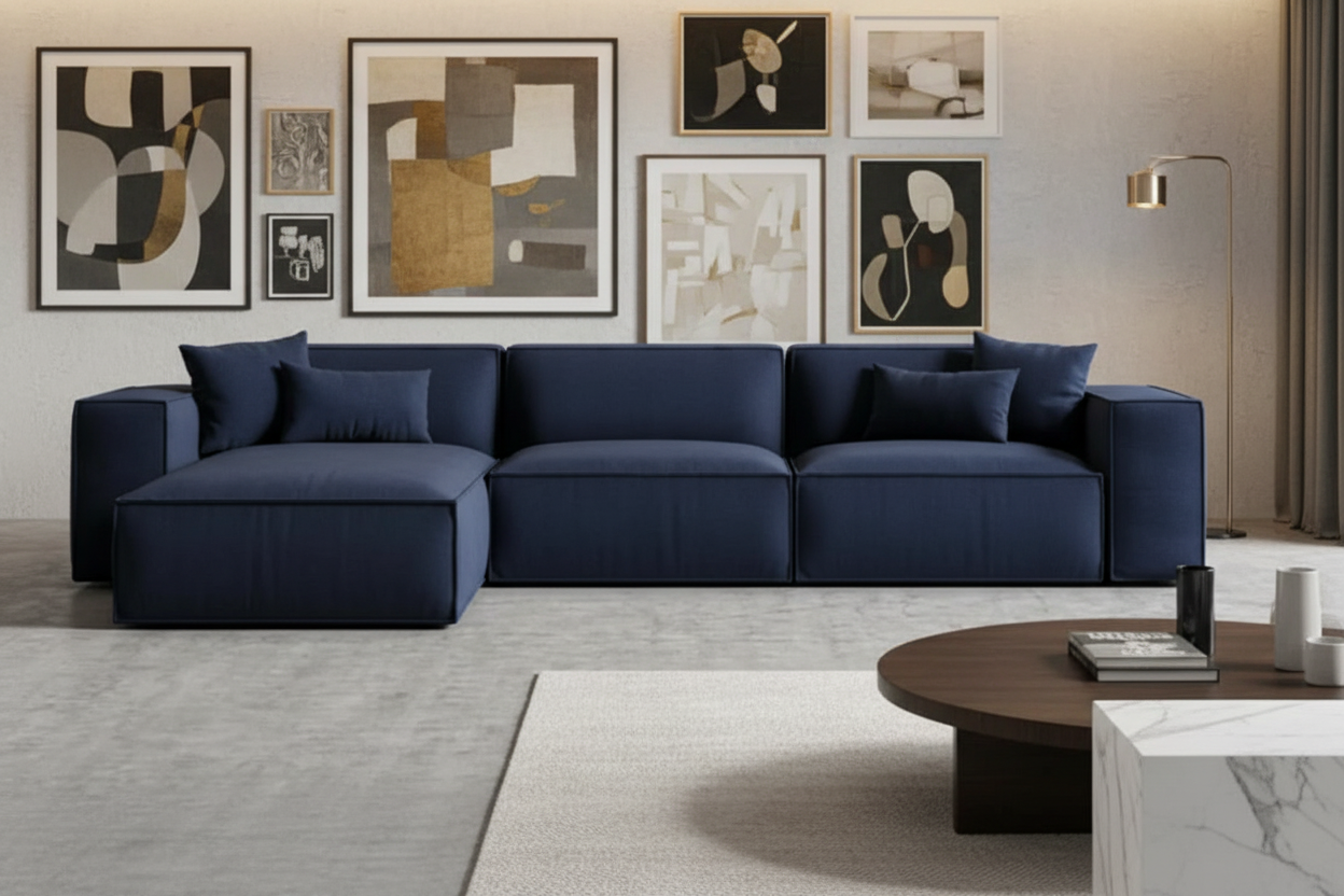 Nordic L Shape Sofa