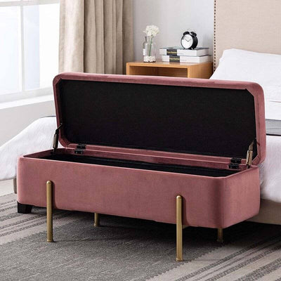 Octavia Banquette with Storage - Homzy
