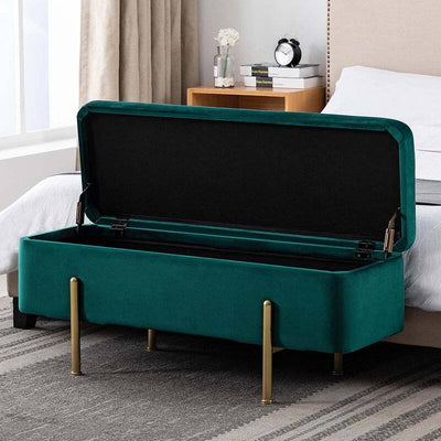 Octavia Banquette with Storage - Homzy