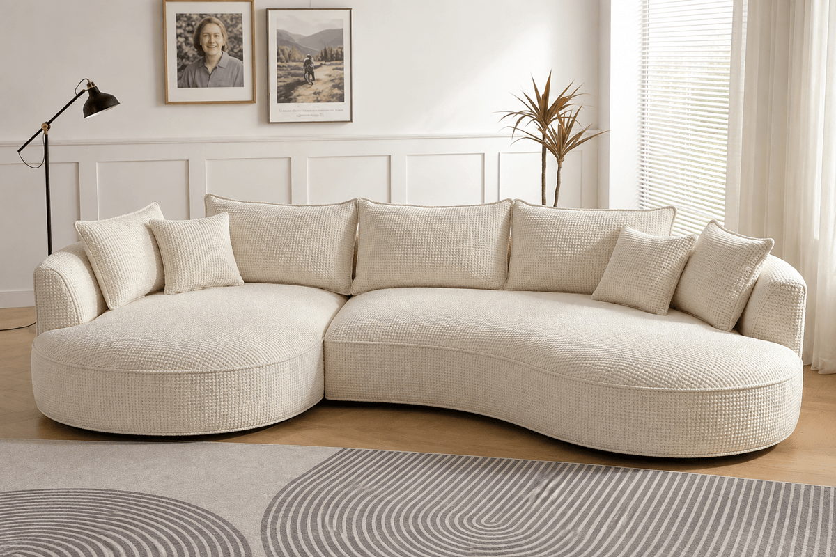 Oren L Shape Sofa - Homzy