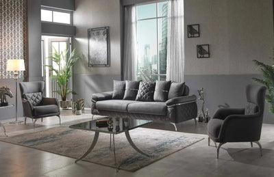 Orla Living Room Set + 3 Free Cushions - Homzy