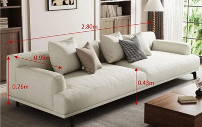 Ovio 3 Seater Sofa - Homzy