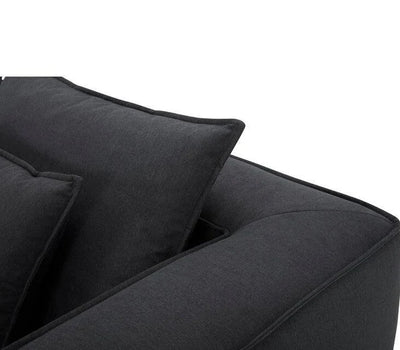 Pauline L Shape Sofa + 3 Free Cushions - Homzy