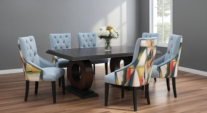 Dining table with 6 chairs – Locally made