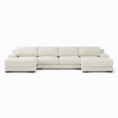 Sandra U Shape Sofa + 3 Free Cushions - Homzy
