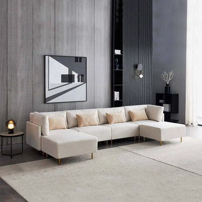 Shane U Shape Sofa - Homzy
