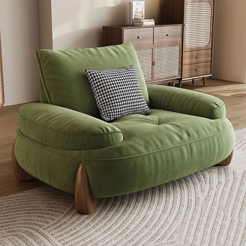 Vaelin Arm Chair with pouf - AK102 - Homzy