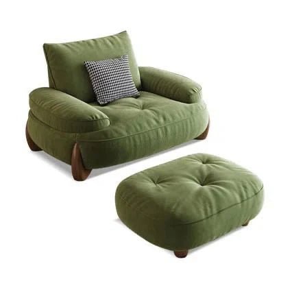 Vaelin Arm Chair with pouf - AK102 - Homzy