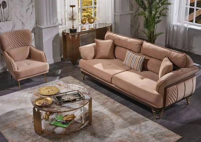 Vincent Living Room Set + 3 Free Cushions - Homzy
